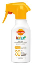 Kids Αδιάβροχο Παιδικό Αντηλιακό Spray για Πρόσωπο & Σώμα SPF30 270ml Carroten