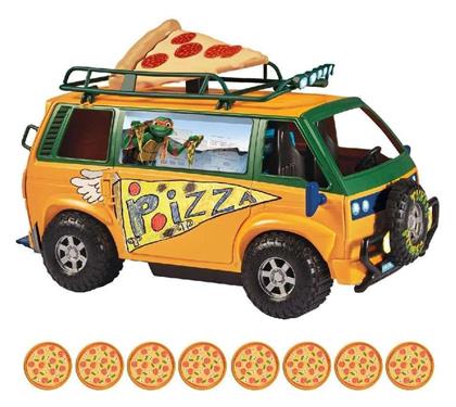 Χελωνονιντζάκια ΤΜΝΤ Mutant Mayhem Movie Pizza Fire Delivery Van για 4+ Ετών - Giochi Preziosi