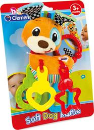 Clementoni Baby Κουδουνίστρα Σκυλάκι 2 σε 1 από το Moustakas Toys
