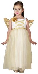 Χριστουγεννιάτικη Παιδική Στολή Άγγελος Χρυσή Clown Republic