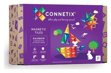 Μαγνητικό Παιχνίδι Κατασκευών Rainbow για Παιδιά 3+ Ετών Connetix