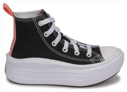 Chuck Taylor All Star Παιδικά Sneakers High Black / Pink Salt / White Converse