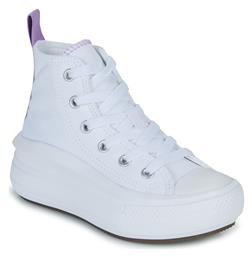 Παιδικά Sneakers High Chuck Taylor All Star Move Hi για Κορίτσι Λευκά Converse από το Spartoo