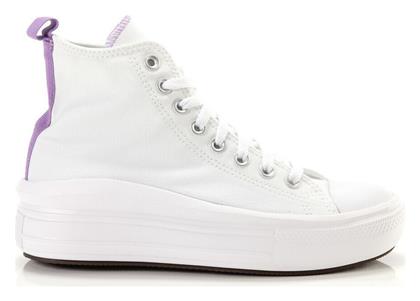 Παιδικά Sneakers High Chuck Taylor All Star Move Hi Λευκά Converse από το Spartoo