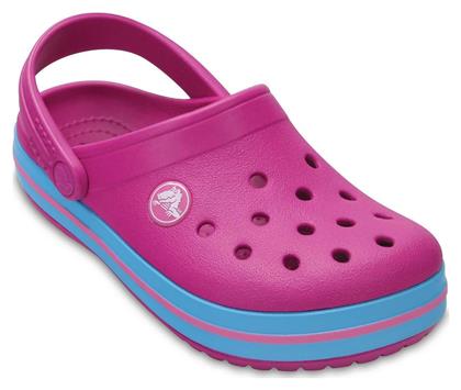 Παιδικά Ανατομικά Σαμπό Θαλάσσης Crocband Φούξια Crocs