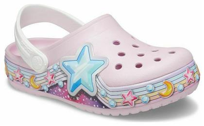 Παιδικά Ανατομικά Σαμπό Θαλάσσης Fun Lab Star Band Ροζ Crocs