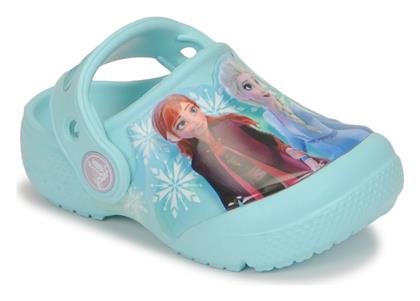 Παιδικά Σαμπό Θαλάσσης Frozen Γαλάζια Crocs από το MybrandShoes