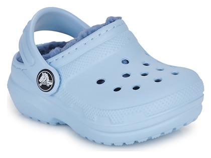 Παιδικές Παντόφλες Μπλε Classic Lined Clog Crocs από το Favela