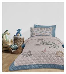Παιδικό Κουβερλί Μονό Blue, Grey 160x220εκ. Das Home