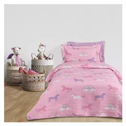 Παιδικό Κουβερλί Μονό Pink, Purple 160x240εκ. Das Home
