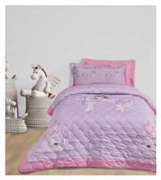 Παιδικό Κουβερλί Μονό Purple 160x220εκ. Das Home