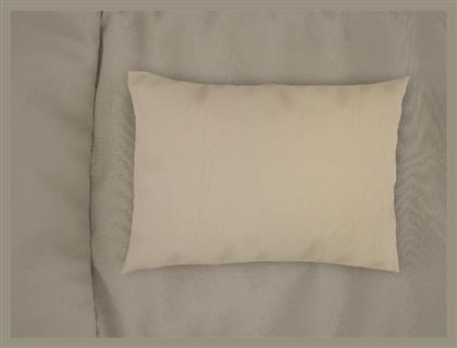 Bebe Solid Βρεφική Μαξιλαροθήκη από 100% Βαμβάκι Beige 45x35εκ. Dimcol