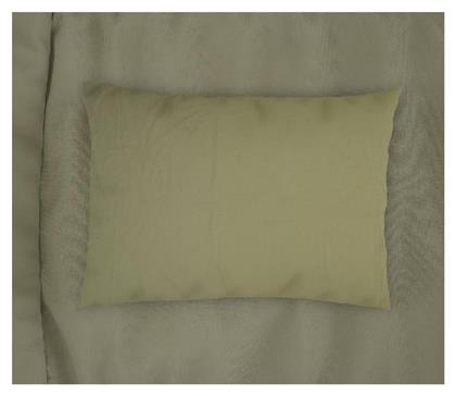 Bebe Solid Βρεφική Μαξιλαροθήκη από 100% Βαμβάκι Olive 45x35εκ. Dimcol