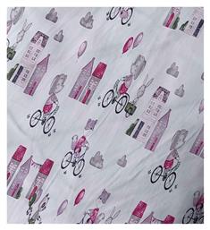 Bicycle 416 Πάνα Αγκαλιάς Χασέ White - Bordeaux 80x80cm Dimcol