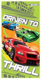 Hot Wheels 13 Παιδική Πετσέτα Θαλάσσης 140x70εκ. Dimcol