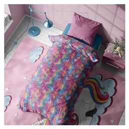 Κουβέρτα Fleece 160x220εκ. Φωσφορίζουσα Pink Dimcol από το Spitishop