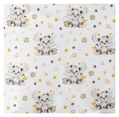 Lion Cub Πάνα Αγκαλιάς Χασέ 531 80x80cm Dimcol