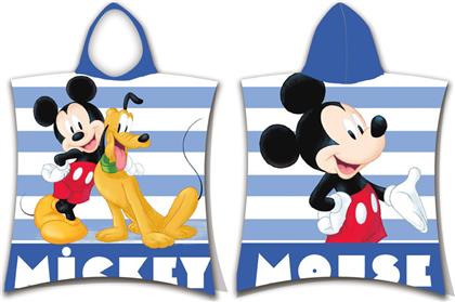 Mickey Παιδικό Πόντσο Θαλάσσης 08 50x115cm σε Γαλάζιο χρώμα Dimcol από το Spitishop