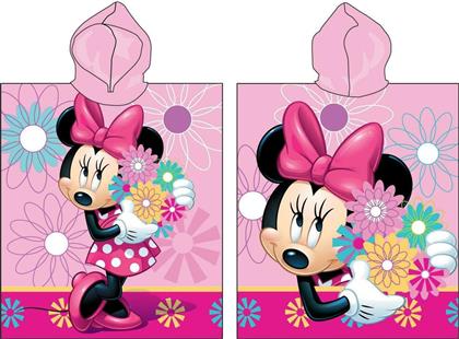 Minnie Παιδικό Πόντσο Θαλάσσης 09 50x115cm σε Ροζ χρώμα Dimcol από το Spitishop