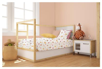 Πάπλωμα Κούνιας Βαμβακερό Λευκό 120x160cm Dimcol