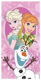 Παιδική Πετσέτα Θαλάσσης Ροζ Frozen 044 Dimcol