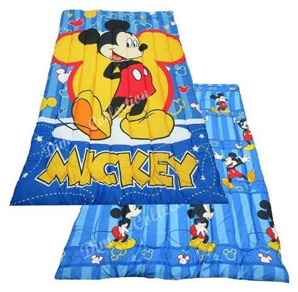 Παιδικό Πάπλωμα Διπλής Όψης Μονό Mickey 026 160x250εκ. Dimcol