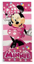 Πετσέτα Θαλάσσης Quick Dry Disney Home Minnie 26 70x140 Pink 100% Microfiber Dimcol από το 24home