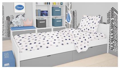 Σετ Σεντόνια Star 160x240cm 102 Blue 3 τμχ Dimcol