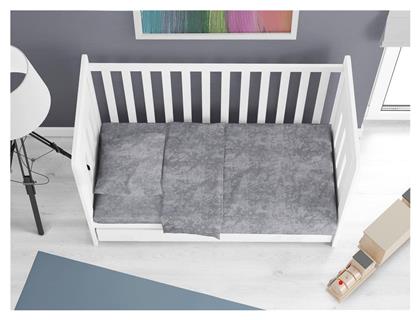 Βρεφική Παπλωματοθήκη Bebe Premium Shadow Dark Grey 120x160εκ. Dimcol