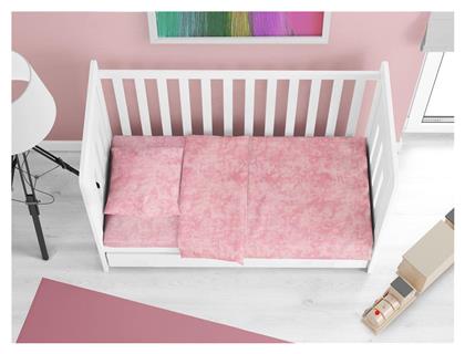 Βρεφική Παπλωματοθήκη Bebe Premium Shadow Pink 120x160εκ. Dimcol