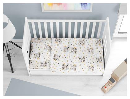 Βρεφική Παπλωματοθήκη Γκρι 120x160εκ. Dimcol