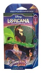 Disney Lorcana Tcg Shimmering Skies Starter Deck Emerald & Steel - Ravensburger