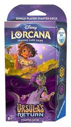 Disney Lorcana Tcg Ursula's Return Starter Deck Amber & Amethyst - Ravensburger