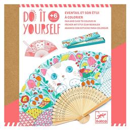 Ζωγραφική Βεντάλια Koneko Γατούλα για Παιδιά 5+ Ετών Djeco