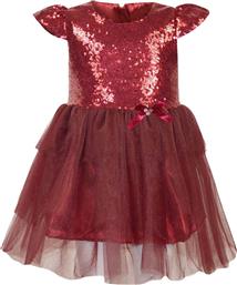 Energiers Παιδικό Φόρεμα Τούλινο Κοντομάνικο Κόκκινο 45-119375-7 από το Energiers