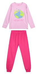 Παιδική Πιτζάμα Χειμωνιάτικη Φούξια Energiers