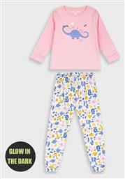 Παιδική Πιτζάμα Χειμωνιάτικη Πολύχρωμη Sleepysauros Energiers