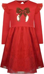 Energiers Παιδικό Φόρεμα 15-121319-7 Κόκκινο από το Pitsiriki