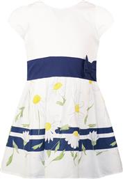 Energiers Παιδικό Φόρεμα με Μαργαρίτες 15-221302-7 Λευκό από το Pitsiriki
