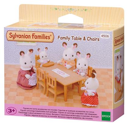 Παιχνίδι Μινιατούρα Sylvanian Families Family Table & Chairs για 3+ Ετών Epoch Toys