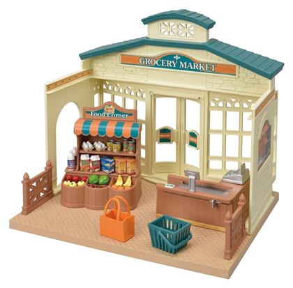 Παιχνίδι Μινιατούρα Sylvanian Families Grocery Market για 3+ Ετών Epoch Toys