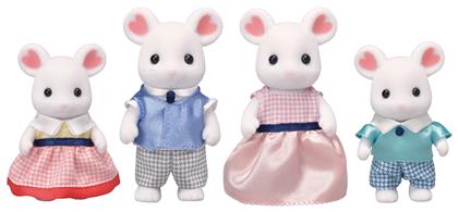 Παιχνίδι Μινιατούρα Sylvanian Families Marshmallow Mouse Family για 3+ Ετών Epoch Toys από το BlablaToys