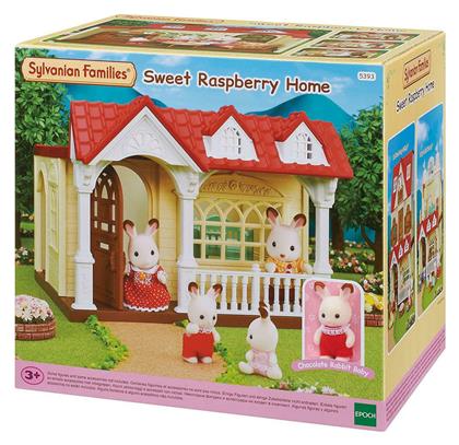 Παιχνίδι Μινιατούρα Sylvanian Families Sweet Raspberry Home για 3+ Ετών Epoch Toys από το BlablaToys