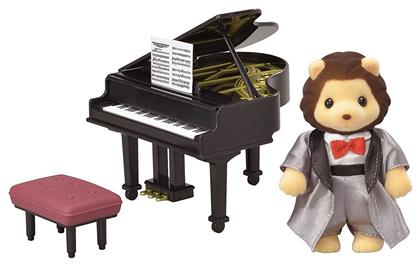 Παιχνίδι Μινιατούρα Sylvanian Families Town Series Grand Piano Concert Set για 3+ Ετών Epoch Toys