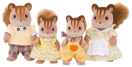 Παιχνίδι Μινιατούρα Sylvanian Families Walnut Squirrel Family για 3+ Ετών Epoch Toys από το BlablaToys