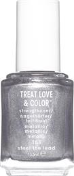 Essie Treat Love & Color Θεραπεία με Χρώμα με Πινέλο Steel The Lead Metallic 13.5ml από το Attica