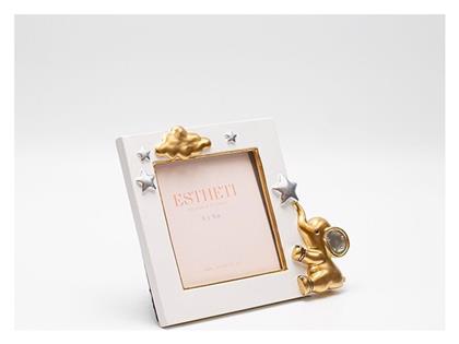 Παιδική Κορνίζα Λευκή 9x9cm Eurolamp