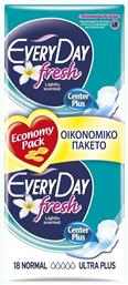 Every Day Fresh Normal Ultra Plus Σερβιέτες με Φτερά για Κανονική Ροή 5 Σταγόνες 18τμχ