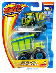 Φορτηγό Blaze Dump Truckzeg για 3+ Ετών Fisher Price