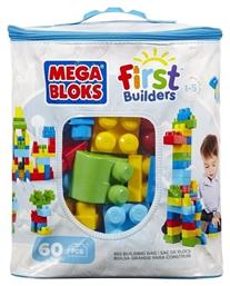 Fisher Price Τουβλάκια First Builders για 1+ Ετών 60τμχ Mega Bloks